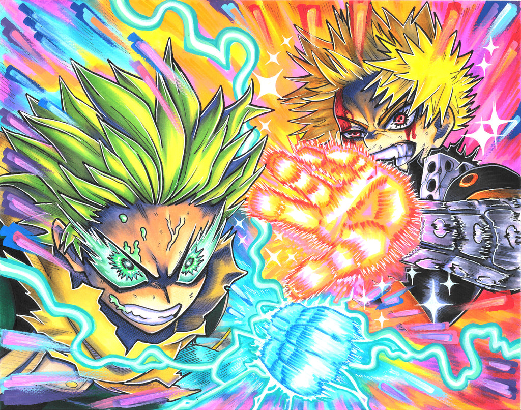 Deku and Bakugo One For All